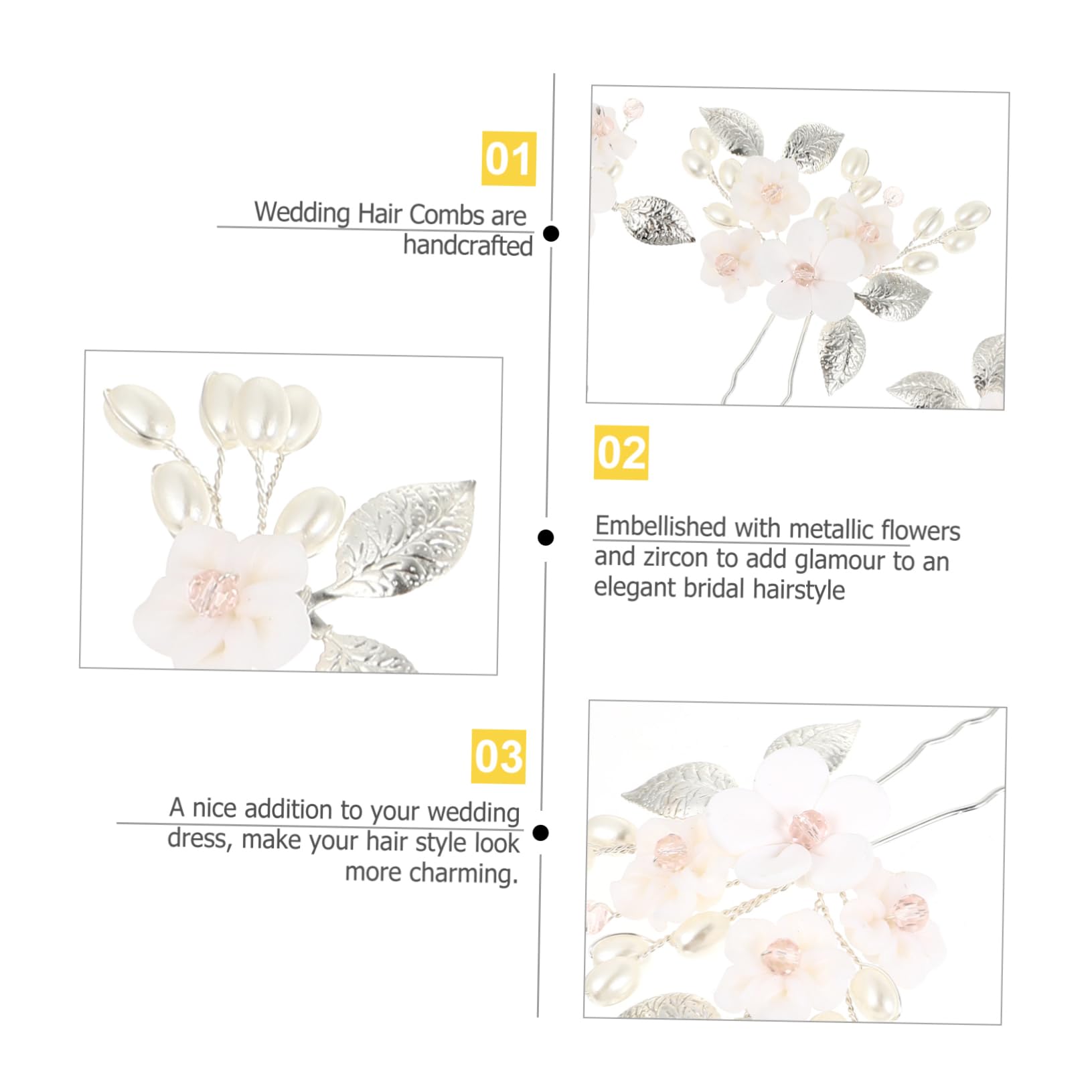 DOITOOL 25stücke Braut Haarnadeln Mit Kristallen Elegante Hochzeits-haaraccessoires Für Frauen Und Mädchen Für Hochzeiten Abschlussbälle Und Besondere Anlässe