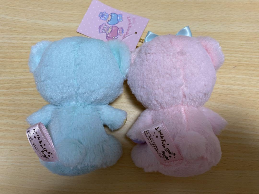 Amazon.co.jp: キキララ リトルツインスターズ パフポフ マスコット 