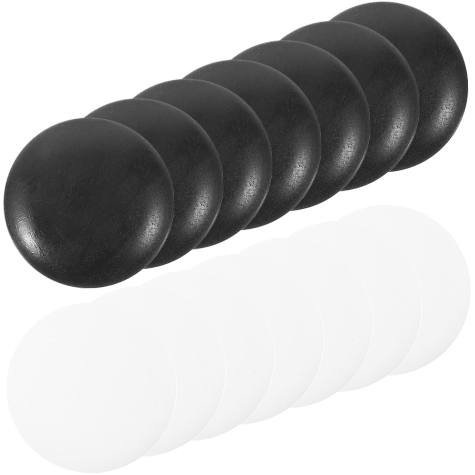 Yardwe 360 Pièces Petites Pièces D'Échecs Go en Résine Lisse Accessoires Artisanaux Résistants Aux Bris pour Jeux De Société Traditionnels Et Réunions Familiales