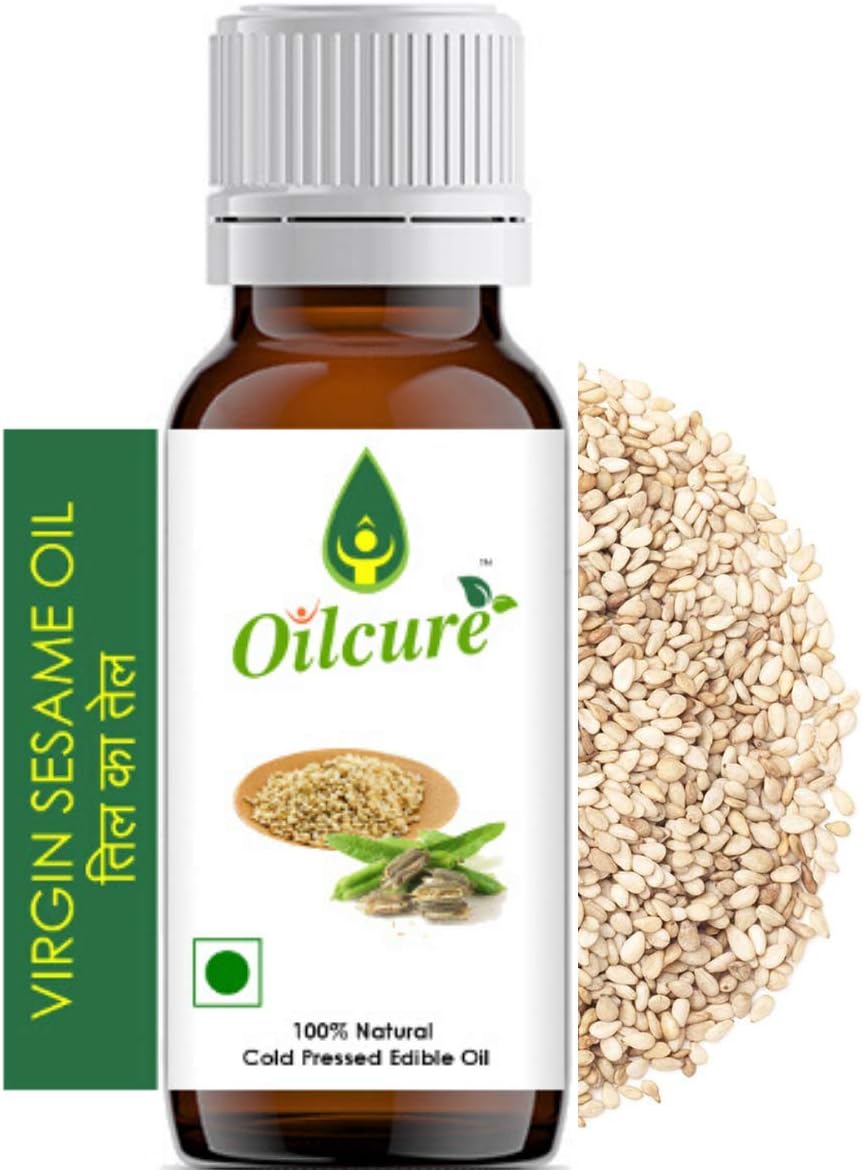 - Oilcure Virgin Sesame Oil Cold Pressed- 500 ml