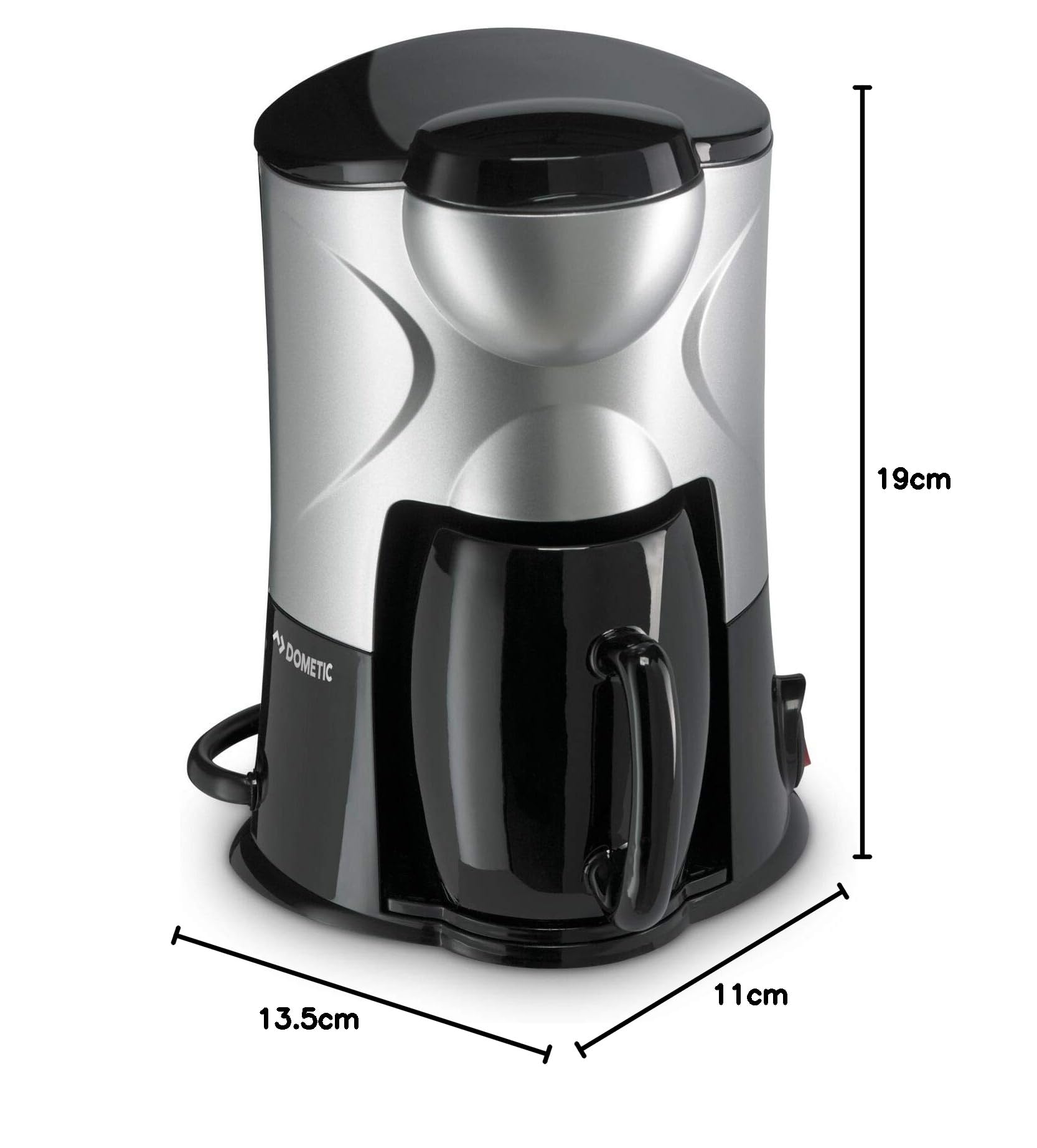 Dometic 9600000339 - Perfectcoffee Cafetera de Una Taza a 24 V