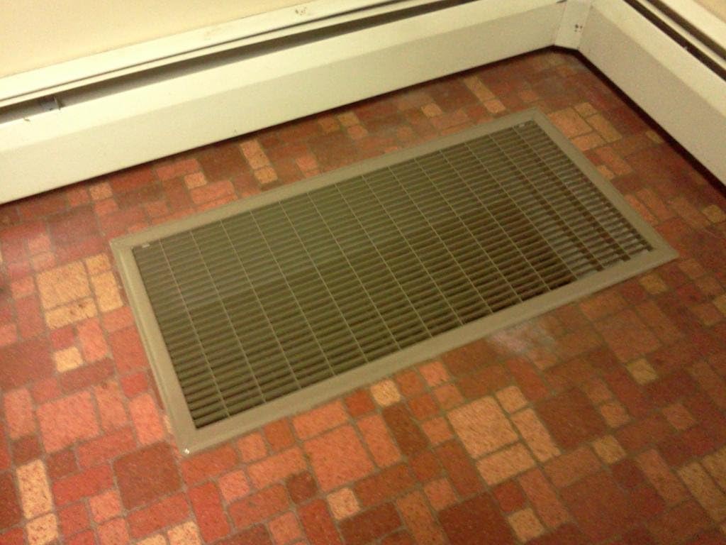 TruAire 8 in. x 14 in. Heavy Duty Floor Return Air Grille