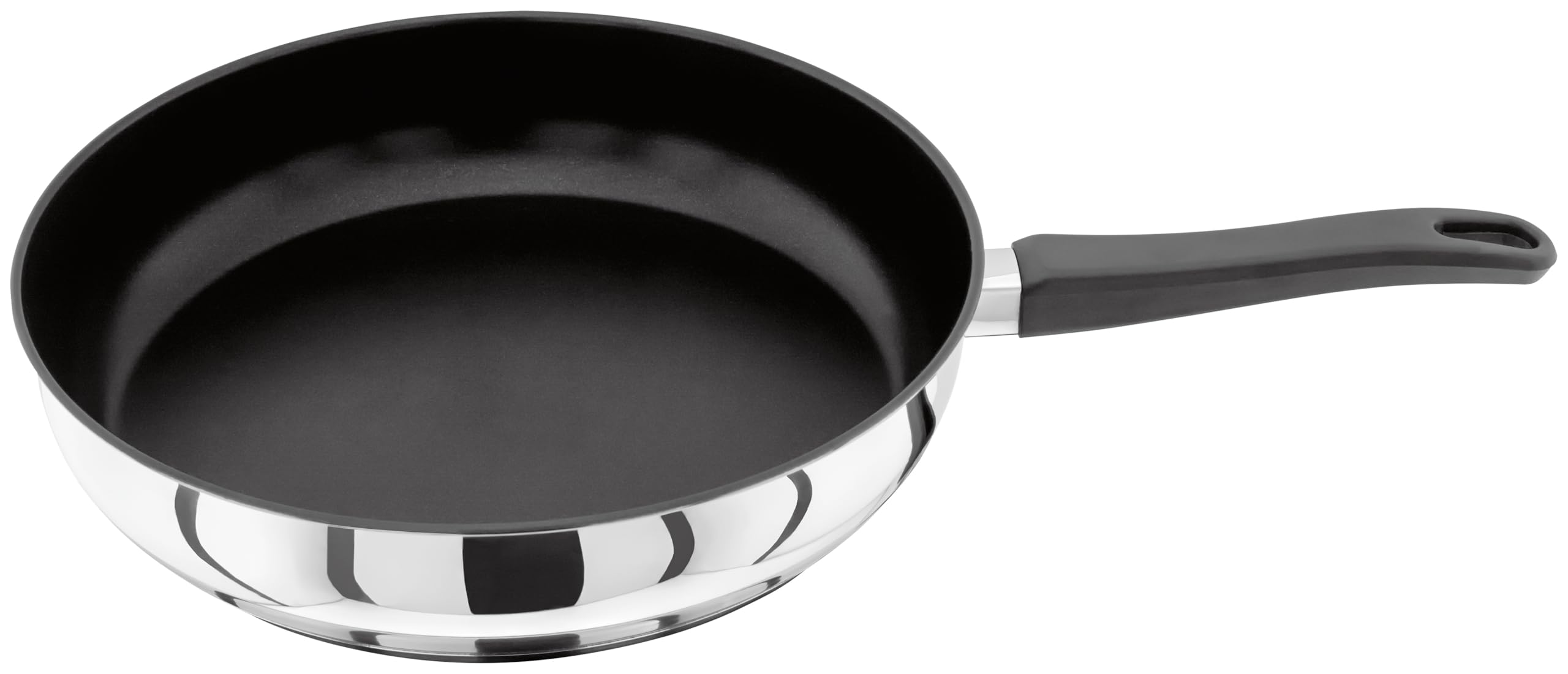 Judge Skillet Vista Stainless Steel Non-Stick Large Frying Pan 28Cm Induction Ready, Oven Safe