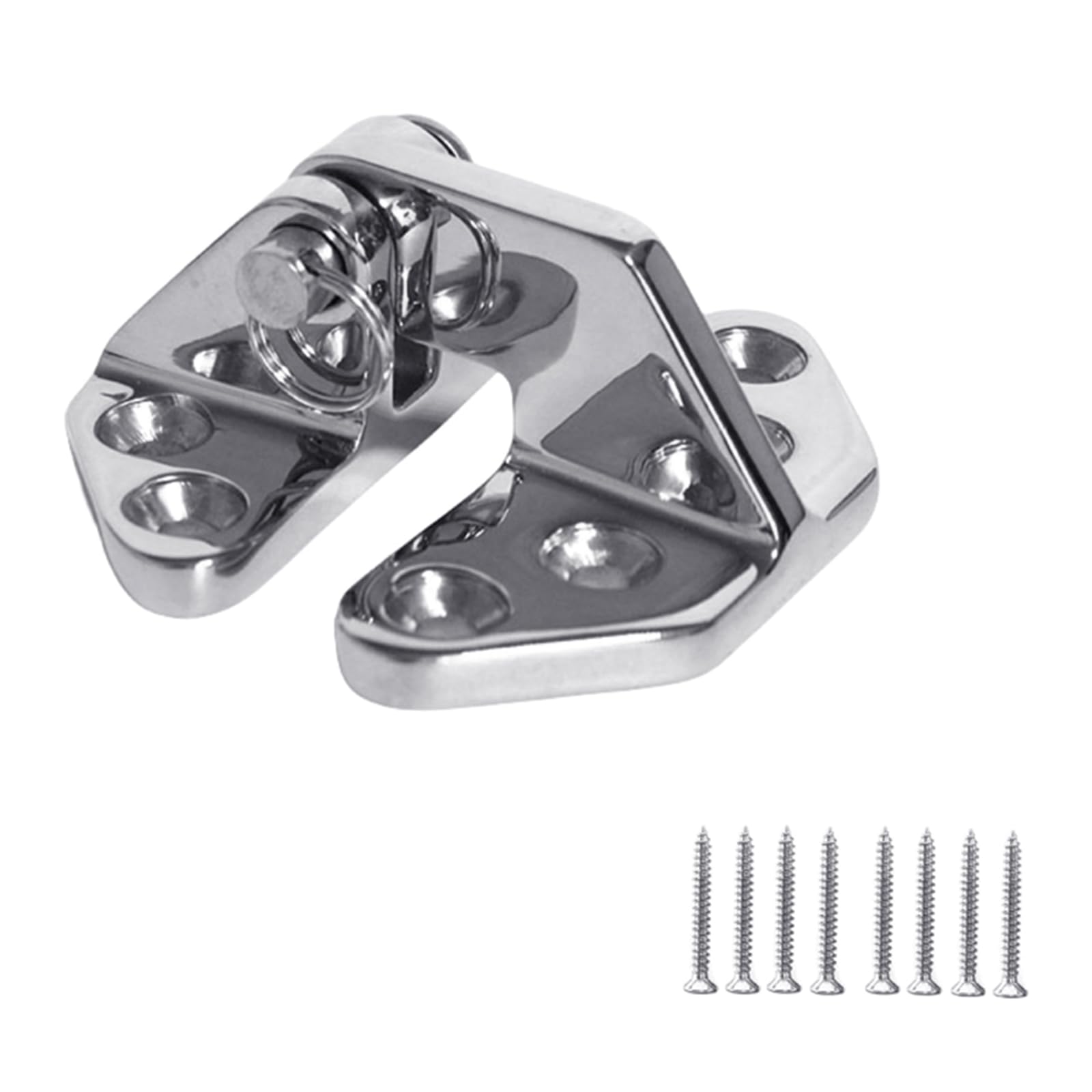 Hzbb With Screws 316 Stainless Steel Hatches Hinges For Saltwater Resistance Sailing Vessels, Deck Fittings, Nauticals Equipment Removable Pin Hinge