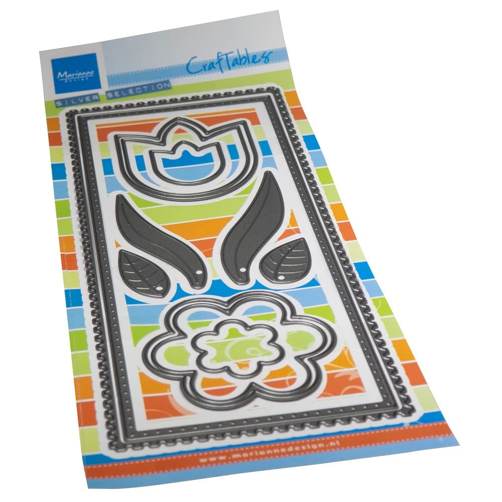 Marianne DesignCR1623, Silver or White, One Size