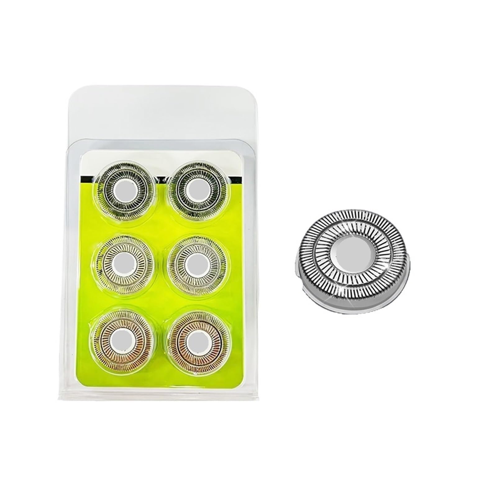 Testine Di Ricambio SH70 Doppie Lame Compatibili Con Philips Norelco | Rasoio 7000 S7010 S7310 S7370(SH70 6PCS)