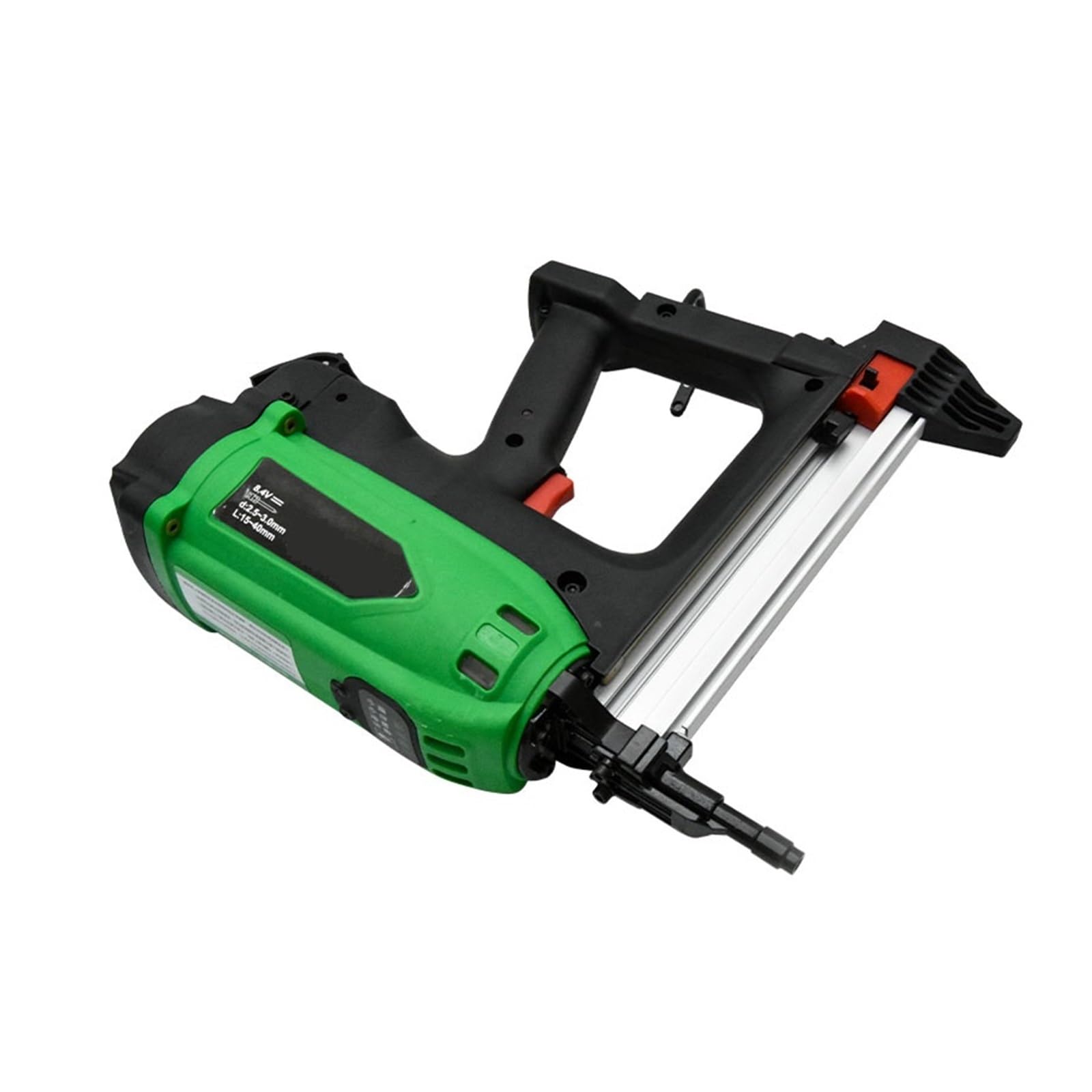 Pistola sparachiodi Pistola Sparachiodi Pneumatica Multifunzionale 7.2V2.0A Pistola Sparachiodi For Batteria Al Litio Utensile Pneumatico Pistola Sparachiodi For Telaio E Canalina 13-40mm Per Fissaggi