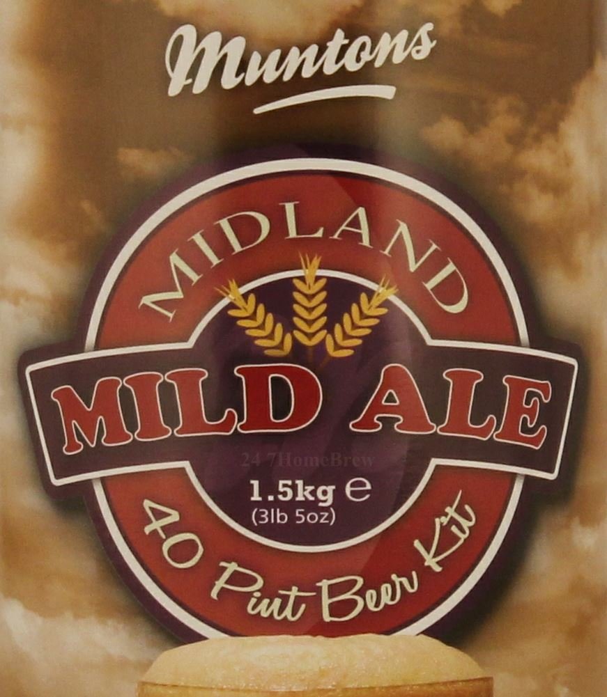 MUNTON'S Malto maricato muntons premium midland mild ale kg. 1,5 Enologia malti