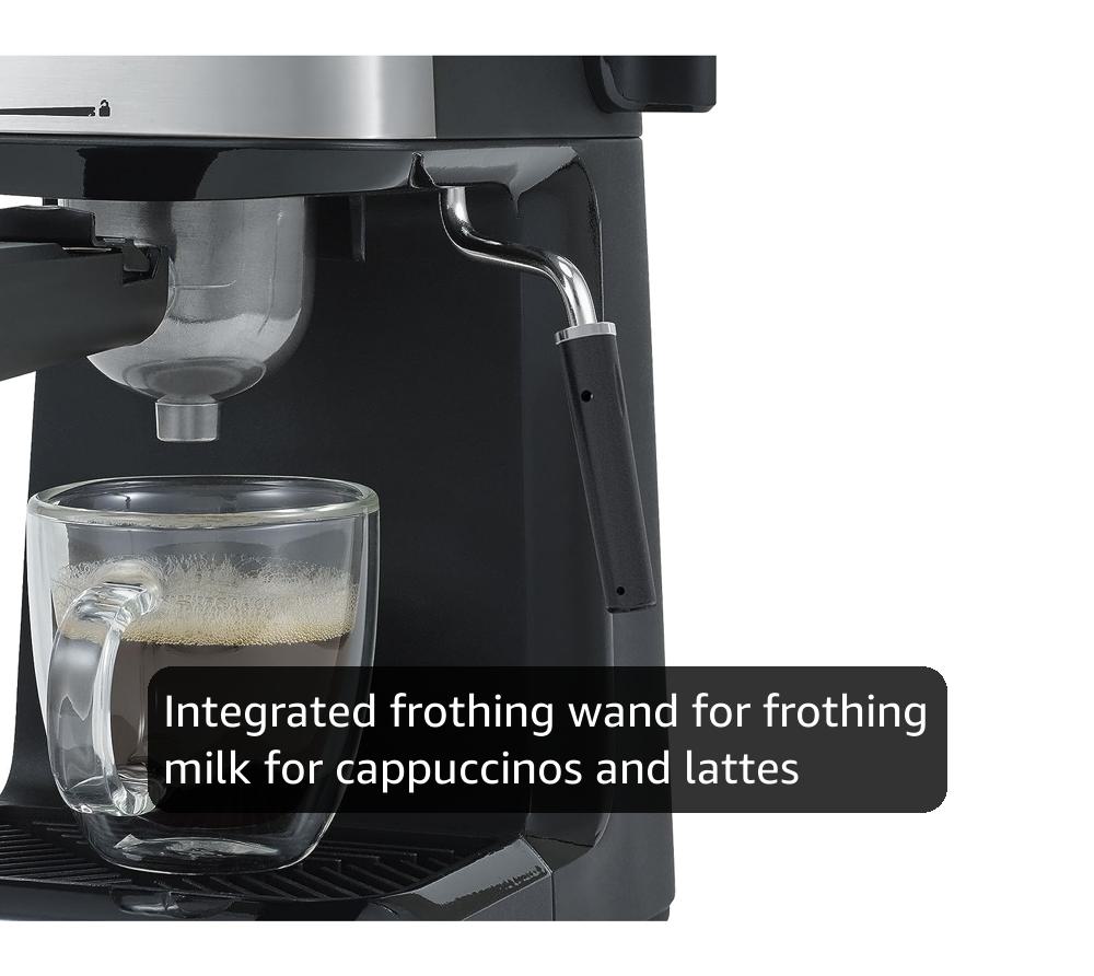 Amazon.com: Mr. Coffee 4-Shot Steam Espresso Cappuccino and Latte