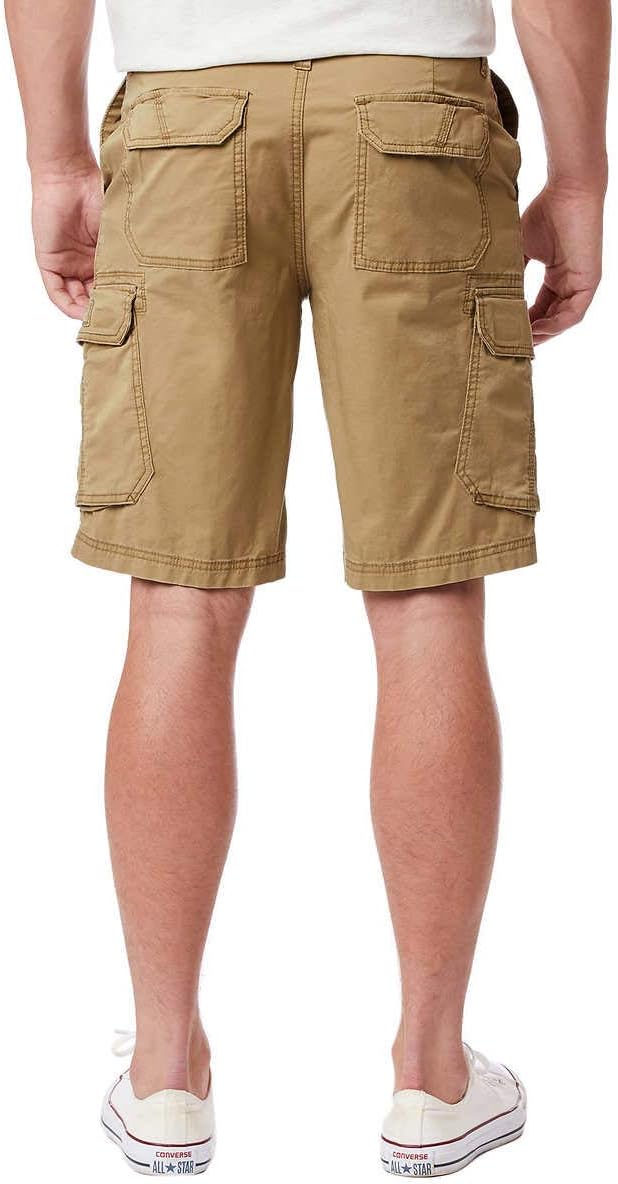 UNIONBAY Mens Lightweight Cargo Shorts with Comfort Stretch (42, Grain 2020)