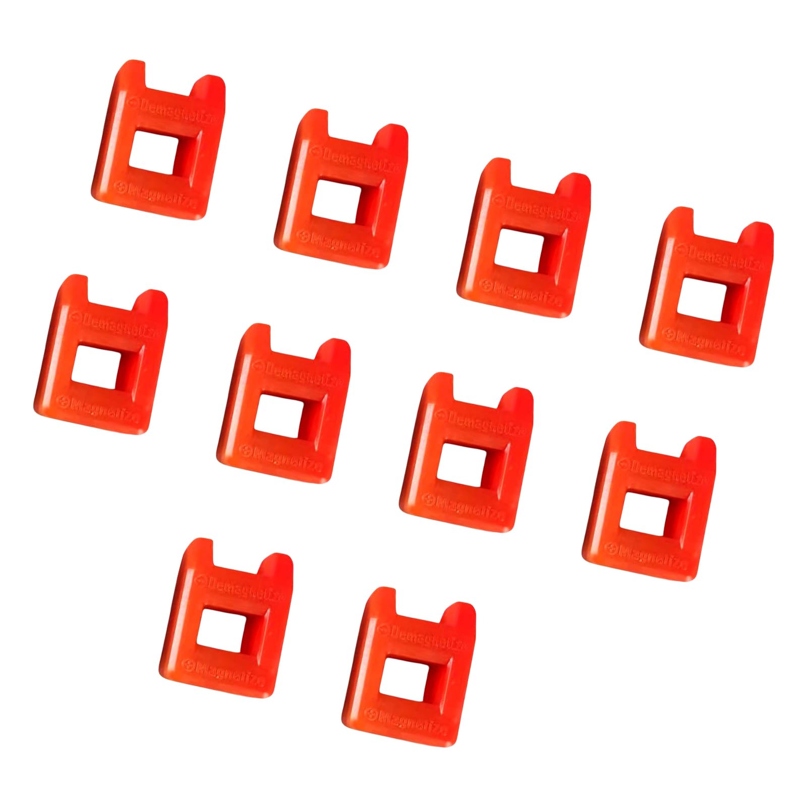 Newft B 10Pcs 2 In 1 Screwdriver Magnetizer Demagnetizer Tool For Furniture Assembly And Electronics Maintenance Tasks Lock