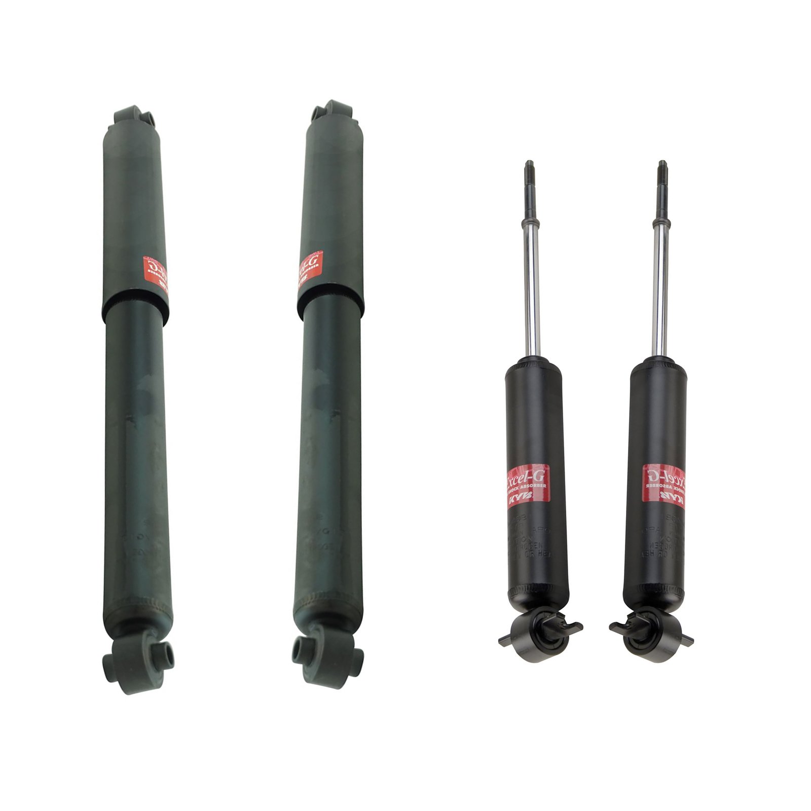 Amazon.com: KYB Excel-G Front & Rear Shock Absorber LH RH Set of 4