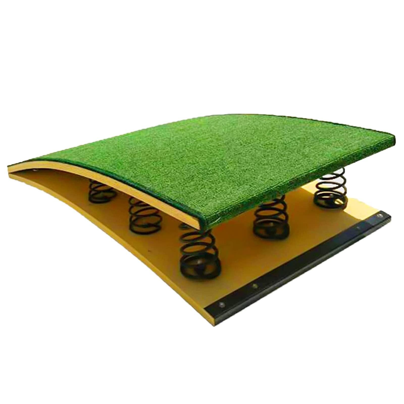 Trampoliny gimnastyczne, do domu, duża deska skarbcowa, sprzęt dla dorosłych, szkolenia, tory przeszkód(Green)