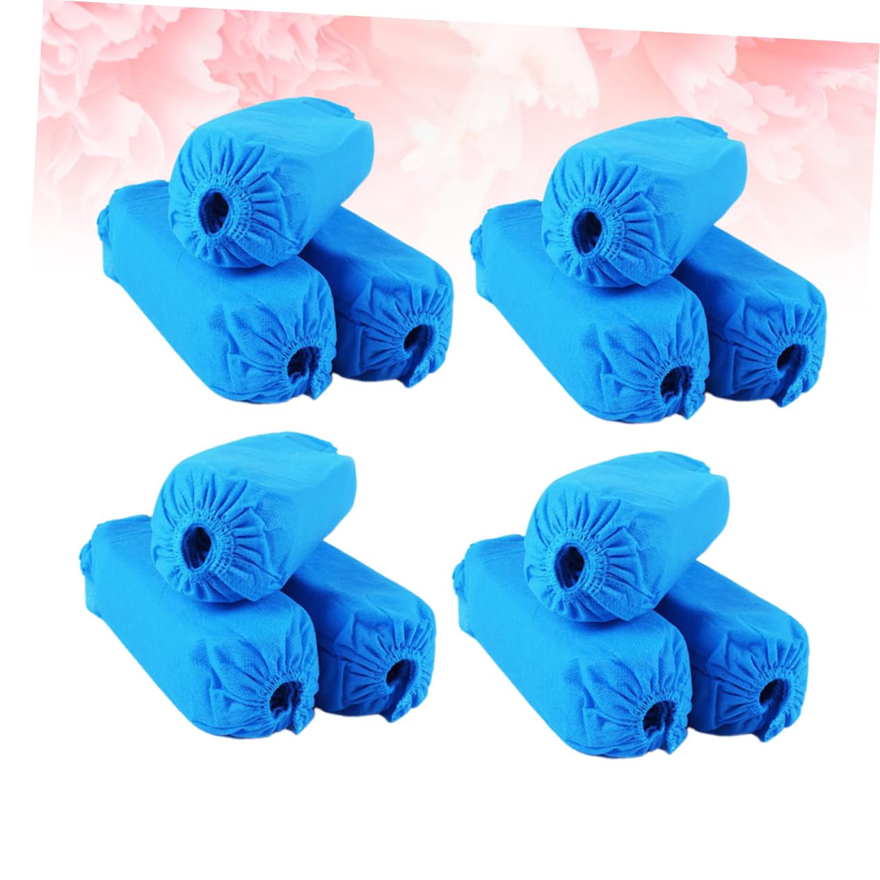 Cabilock 100 Pack of Breathable Shoes Covers Nonwoven Elastic Disposable Nonslip for Home Kitchen Travel