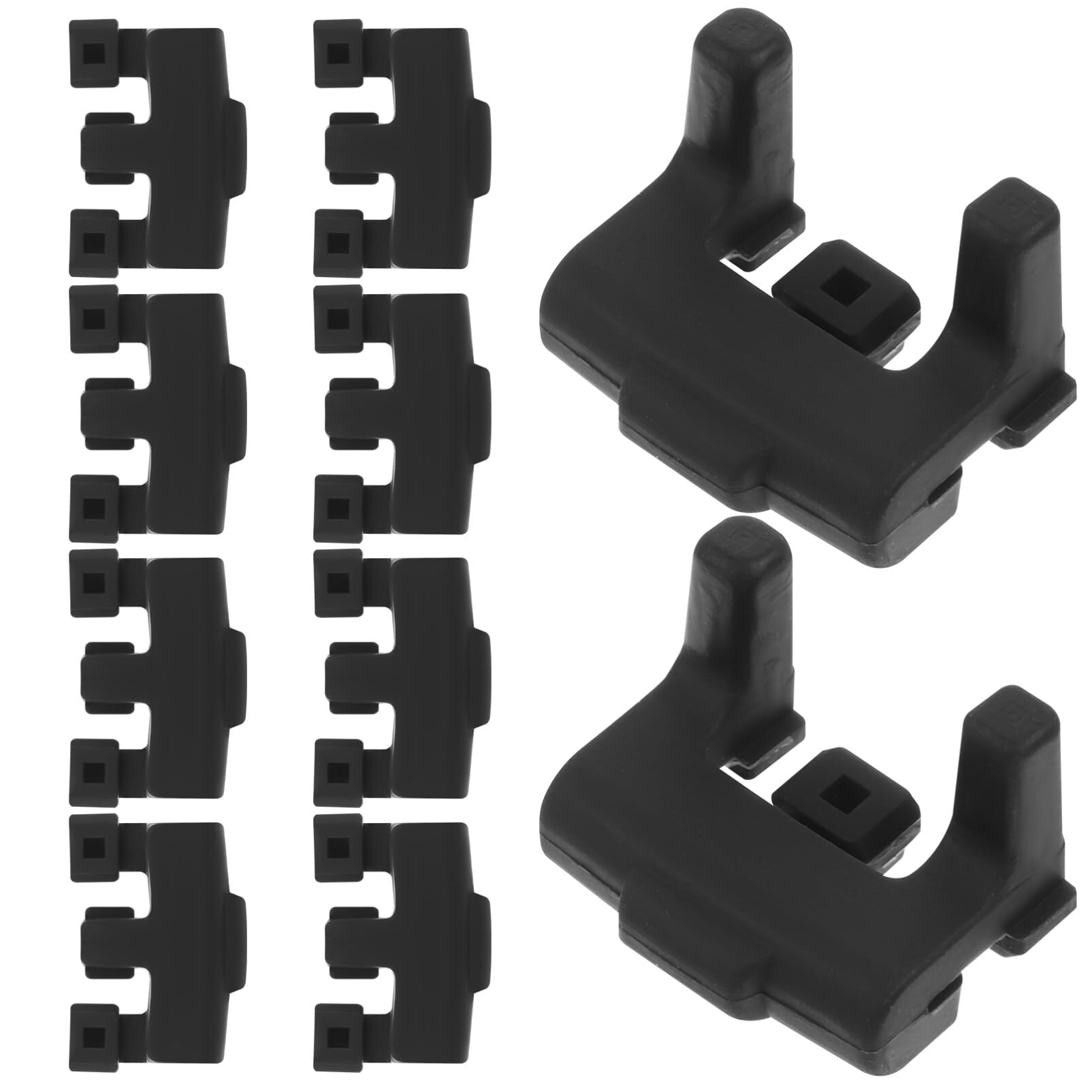 HOLIDYOYO Air Fryer Cover Dust Cover 10pcs Silicone Bumpers Replace Bumpers for Air Fryer Oven