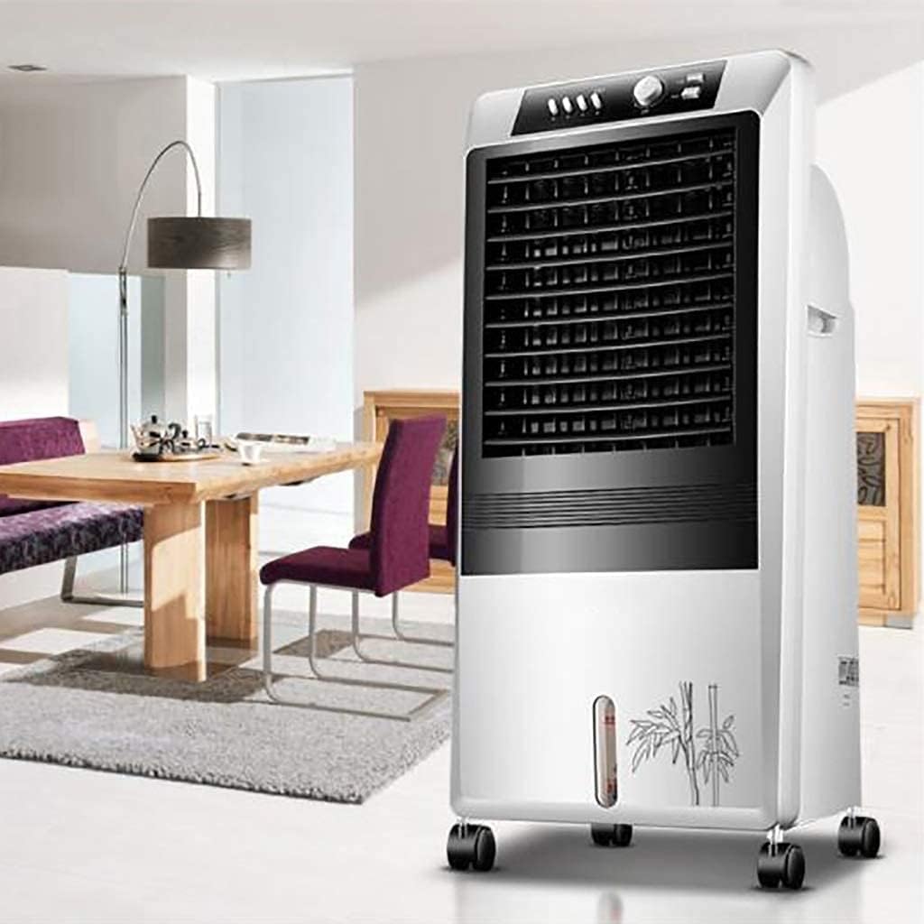 Air Cast Cooler Mobile Portable Smart Air Conditioner Single Cool Home Bedroom Water Cooler White (Color : White)