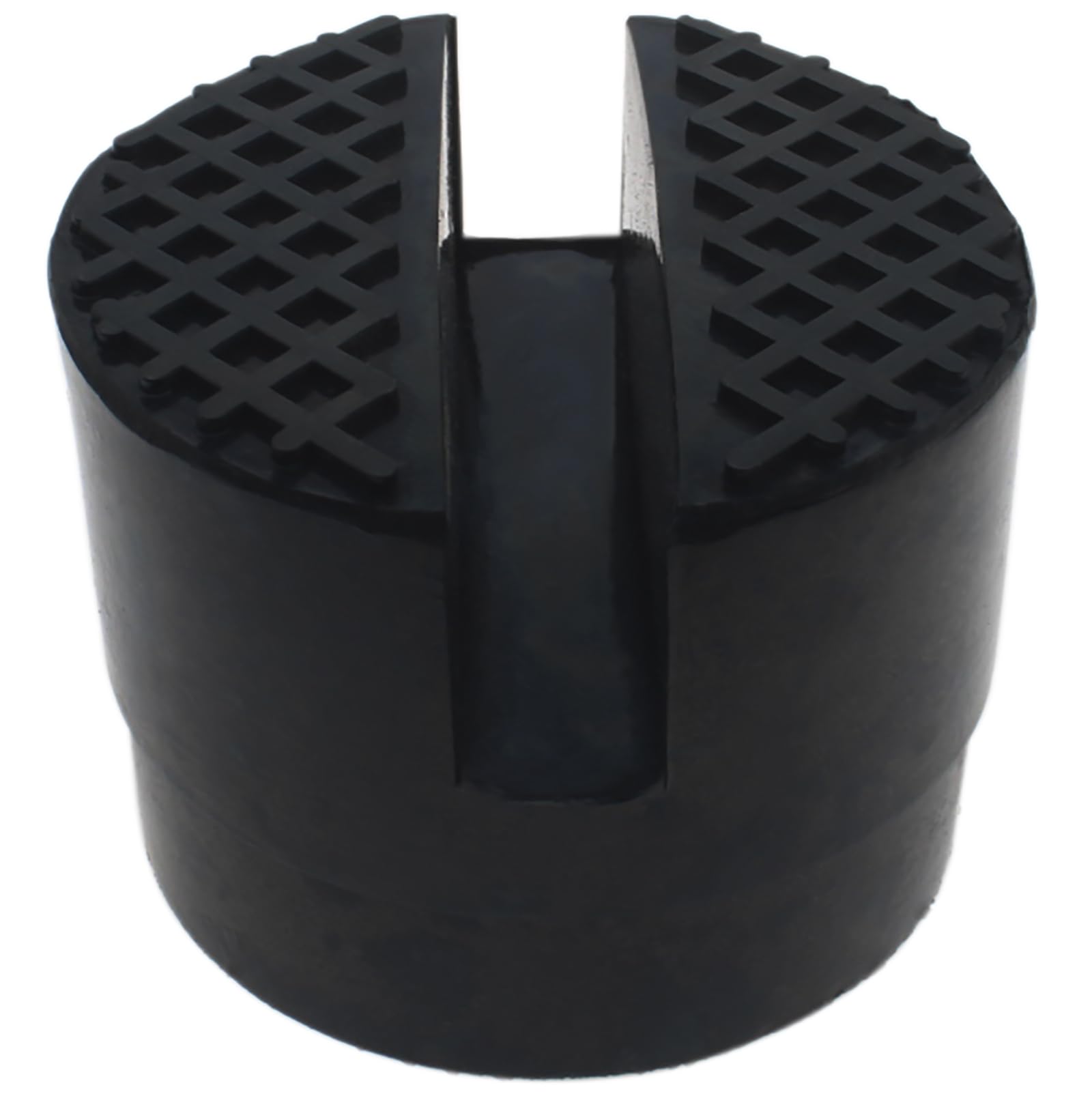 LBTODH Car Lifting Jack Pad Anti-Slip Jack Slotted Adapter Black Rubber Jack Accessories for Vehicle Maintenance Protection (1 PCS)