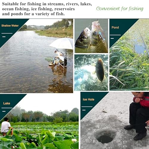 image for Rinfsfn 10 PCS Fishing Floats Nano Bobbers Striking Vertical River Lak