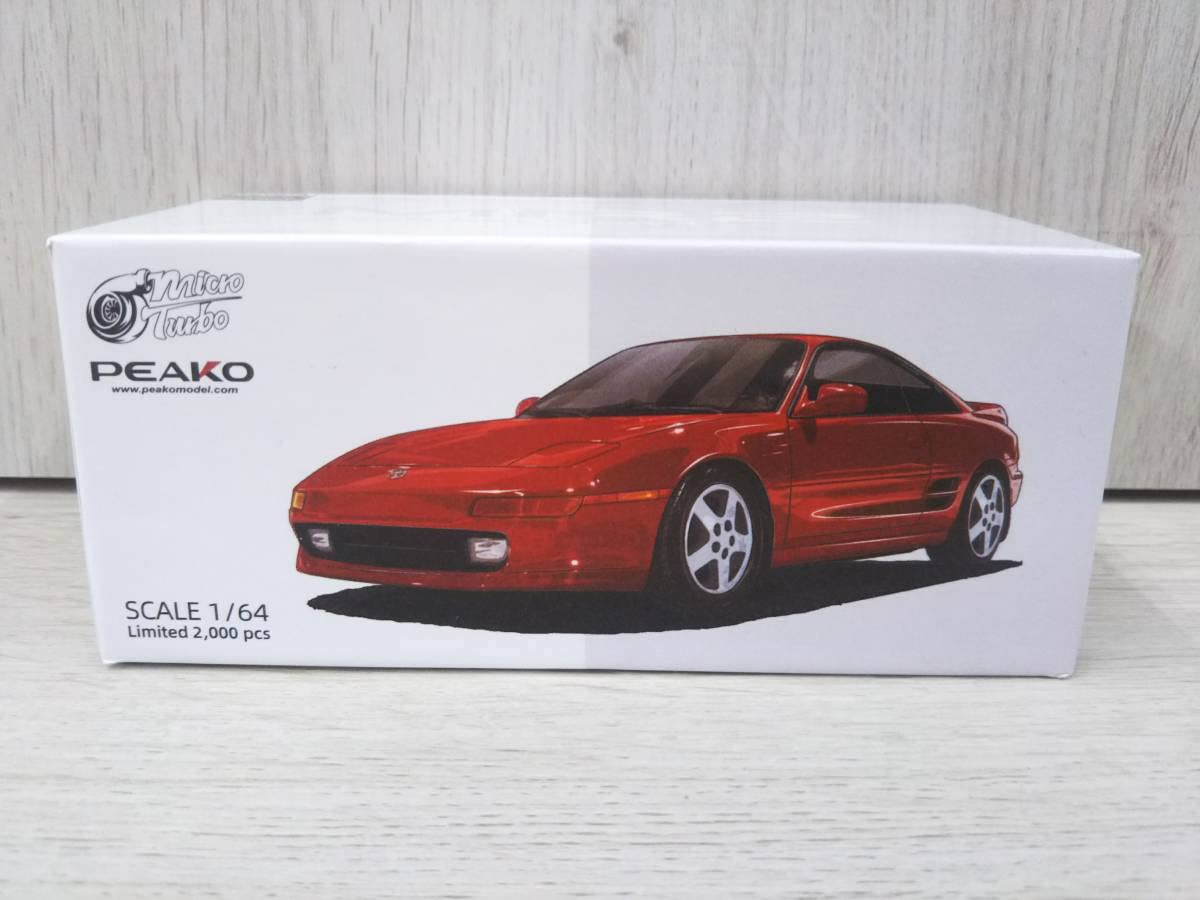 Amazon | PEACO micro turbo 1/64 ミニカー MR2 SW20 Revision 4