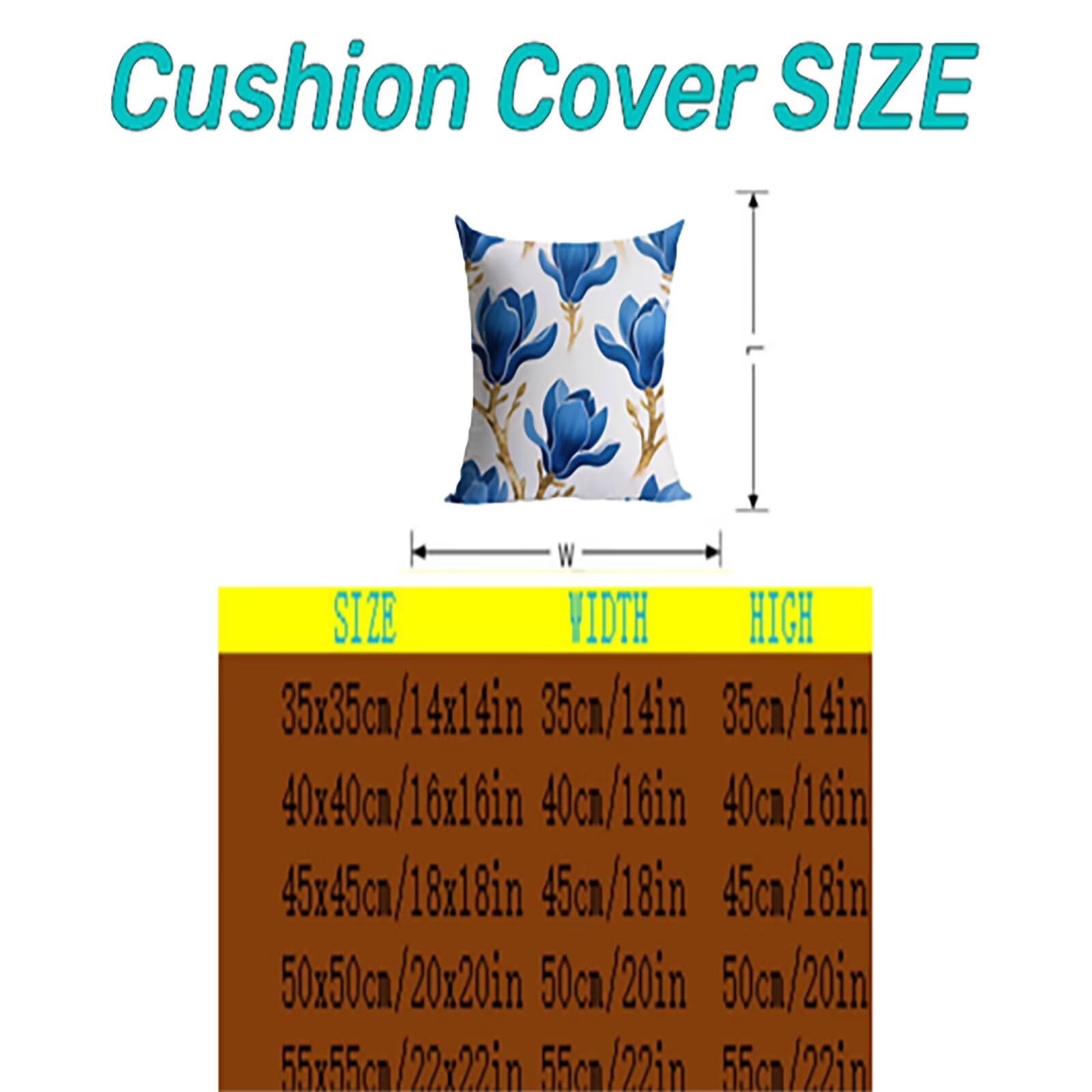 Kopfkissenbezug Simple Wasserdicht Outdoor 55x55cm Kissenbezug THDZ-2708