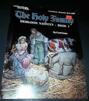 Pamphlet The Holy Family Heirloom Nativity-Book 1, cross stitch (Leaflet #2343) Book