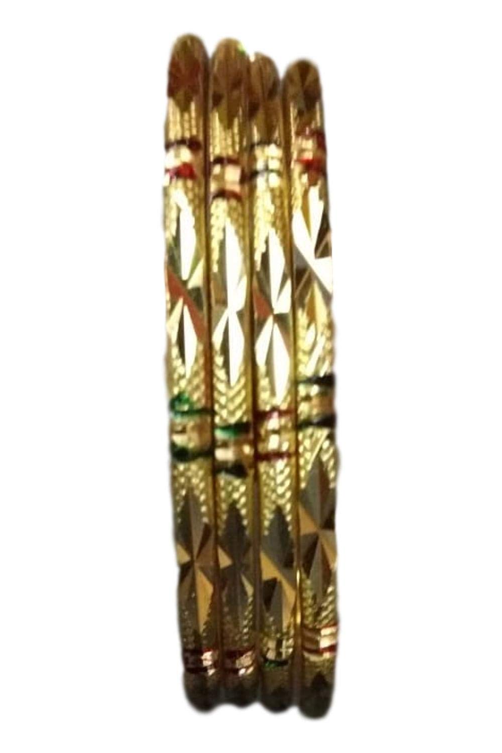 Razz Bangles Hand Work Golden Bangles for Women-RB-06 (B07Y32JLKP) Amazon Price History, Amazon Price Tracker