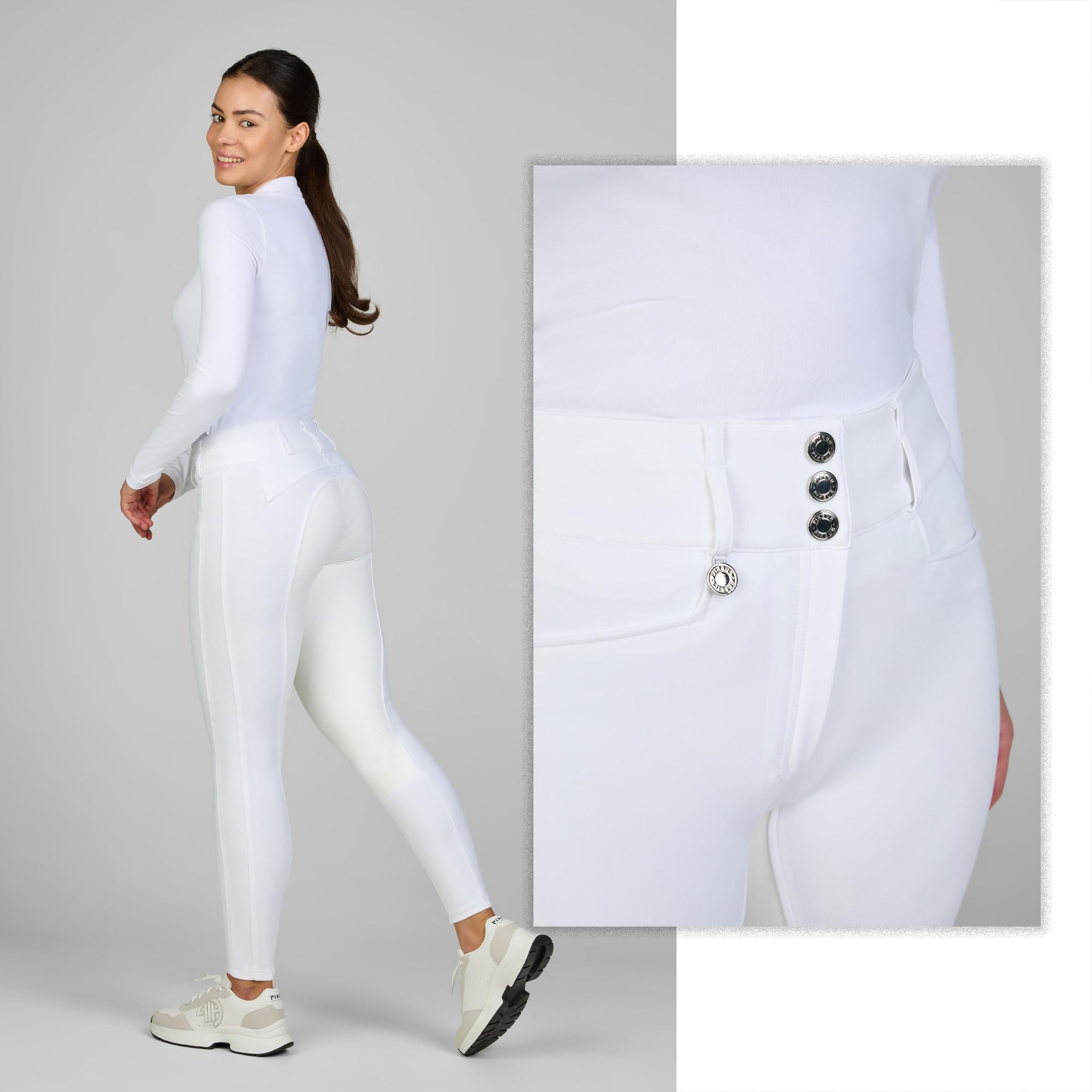 Pikeur New Candela Damen Reithose McCrown Black Sportswear FS 2024