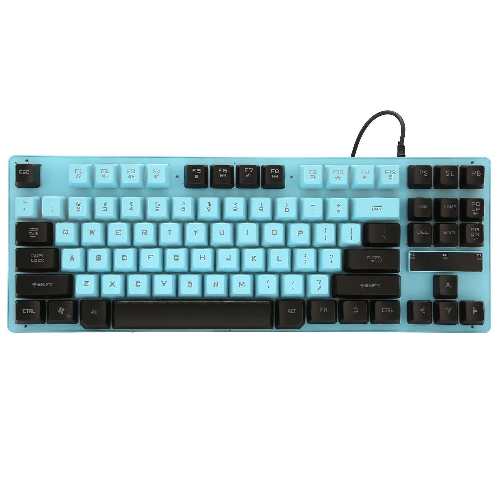 Amazon | 有線ゲーミングキーボード 有線ゲーミング 87キー