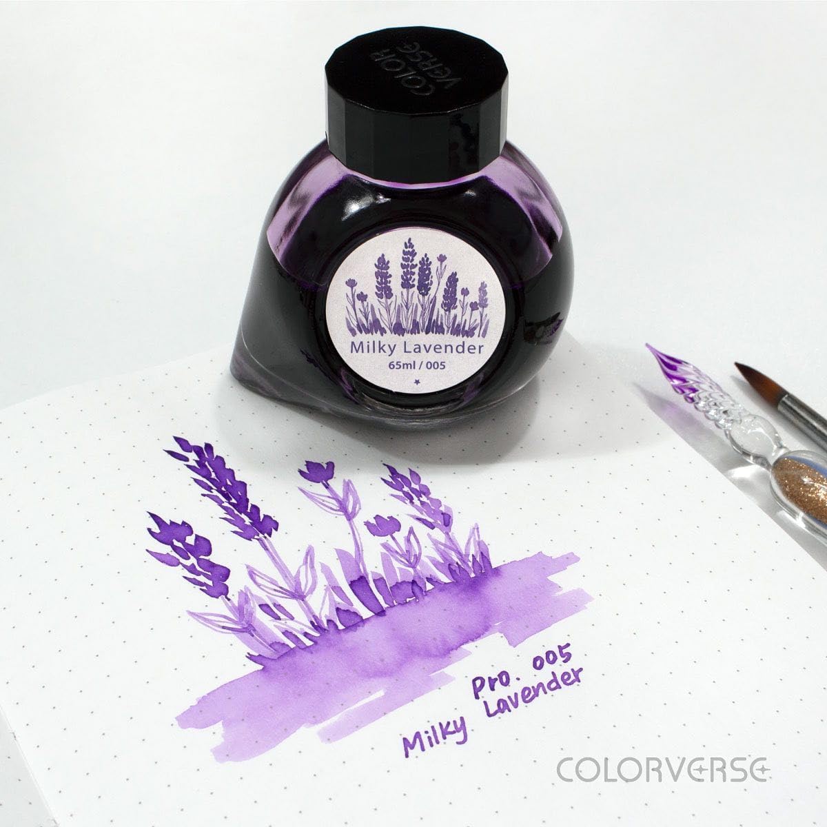 Amazon.com : Colorverse Project Ink No.005 - Milky Lavender