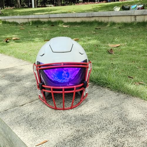 Image of Football Helmet Visor Anti-Fog Scratch Resistant Used for Axiom Helmets for Youth & Adult