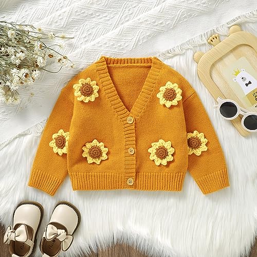 Baby Boys Girls Knitted Cardigan Sweater Color Block V Neck Knit Crochet Button Knitwear Tops Outwear Coat Fall Outfits4