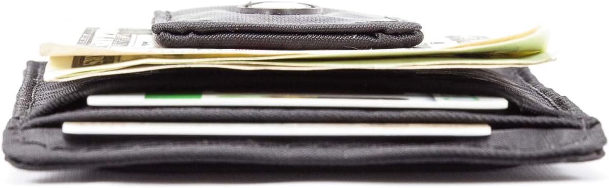 Big Skinny Men's Magnetic Money Clip Slim Wallet, Holds Up to 12 Cards