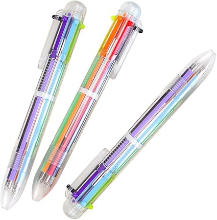 Amazon Co Jp 多色ボールペン 筆記具 ６色 自動 ボールペン おしゃれ 文房具 オフィス用品 3 5労働日以内配達 文房具 オフィス用品