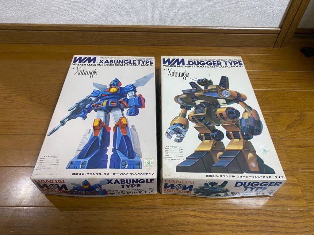 バンダイ　旧キット　戦闘メカザブングル　1/100　ダッガータイプ　完成品 Yahoo!オークション - 戦闘メカ ザブングル 旧キット 1/100