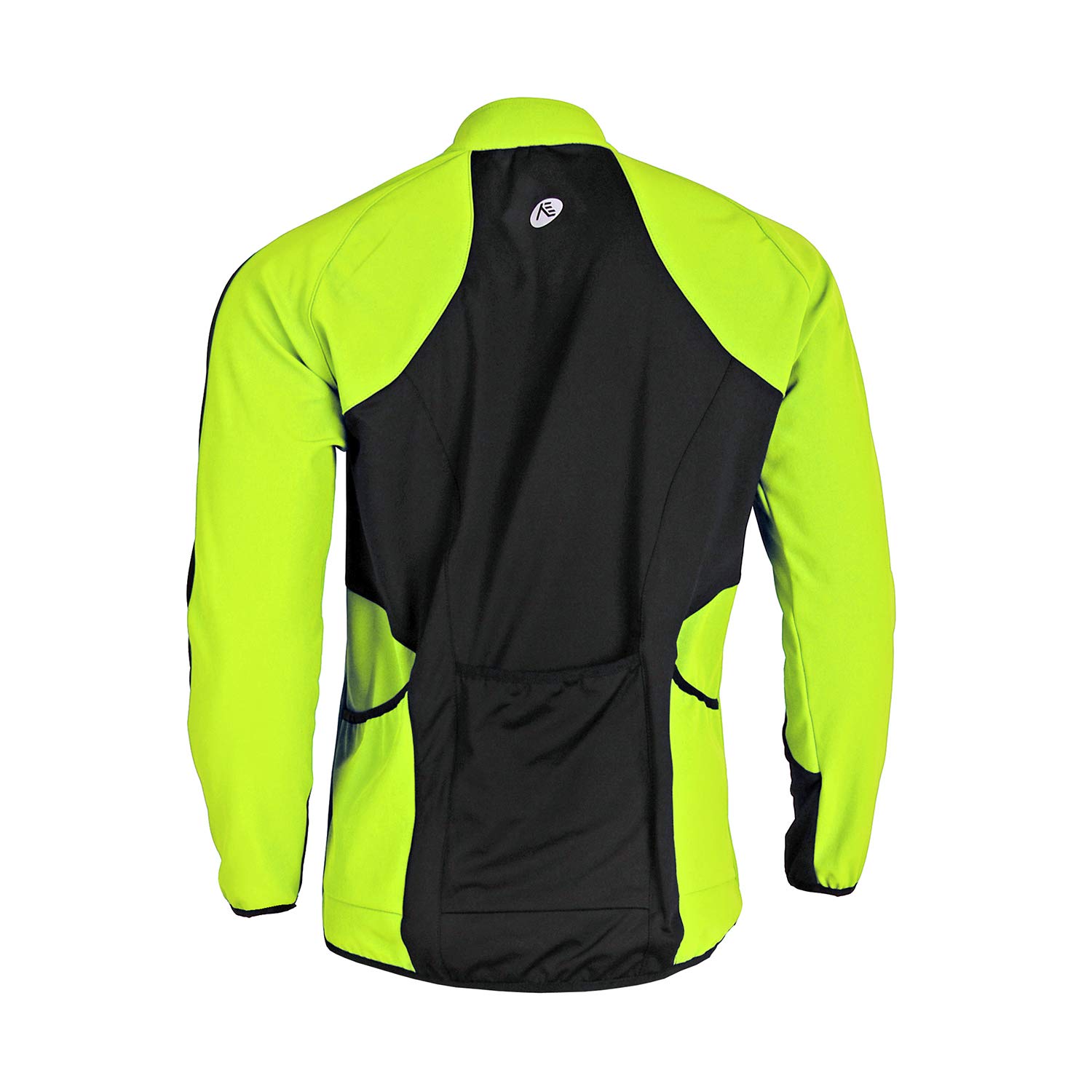 NUCKILY Herren Radsport Jacken Langarm Radsportanzüge Radtrikot Radfahren Kleidung Langärmeliges Fahrradtrikot mit Thermofleecefutterfür Herbst/Winter Mit 3 Taschen