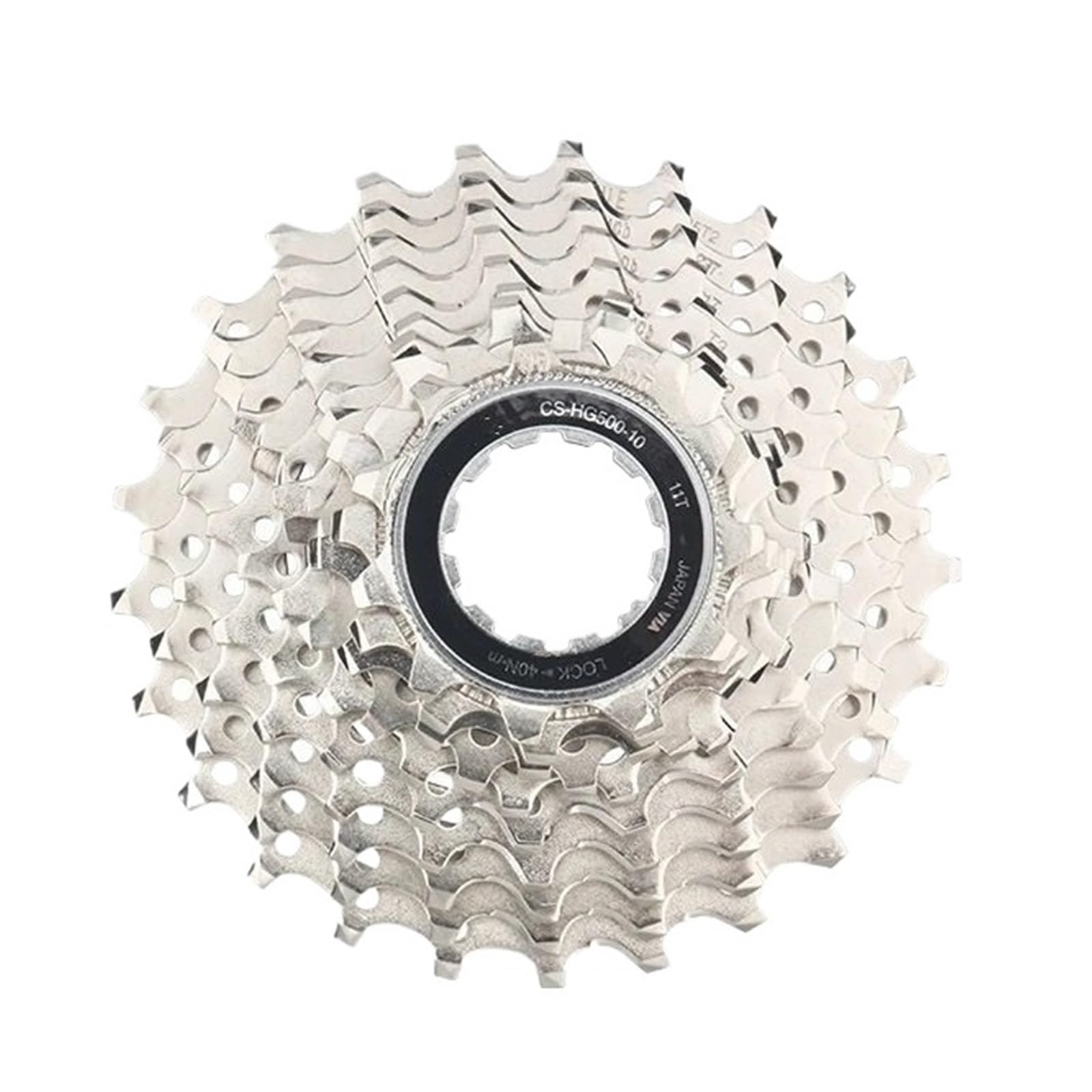 Compatible con Piñón De Cassette Bicicleta Shimano CS-HG500-10 De 10 Velocidades CS HG500-10,Rueda Libre para Bicicleta Carretera MTB 11-25/28 Dientes