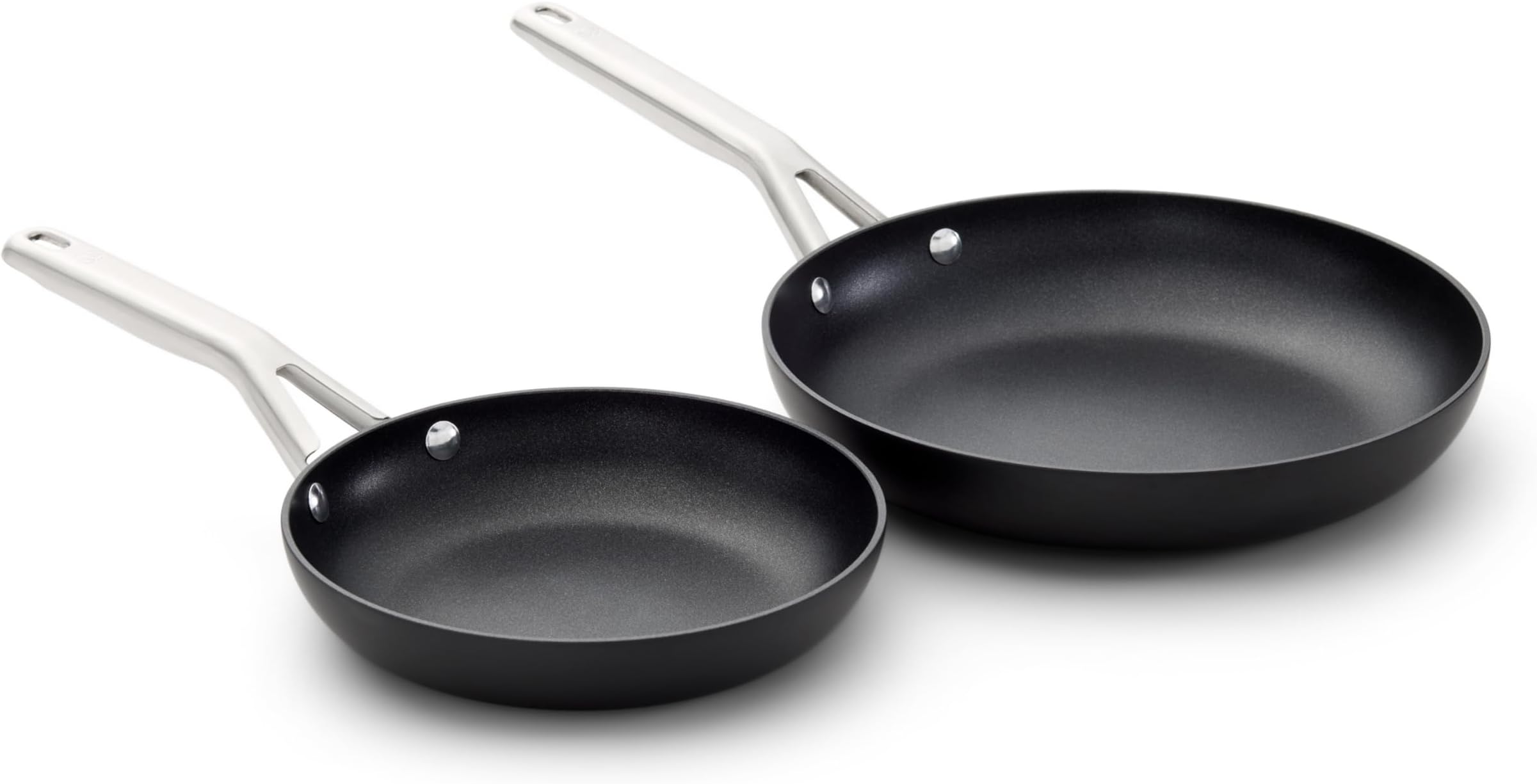 Hard-Anodized Nonstick 8" and 10" Frying Pan Set