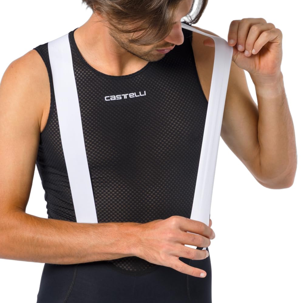 Castelli Discover Bib Shorts – Pantaloncini Ciclismo con Bretelle Estivi