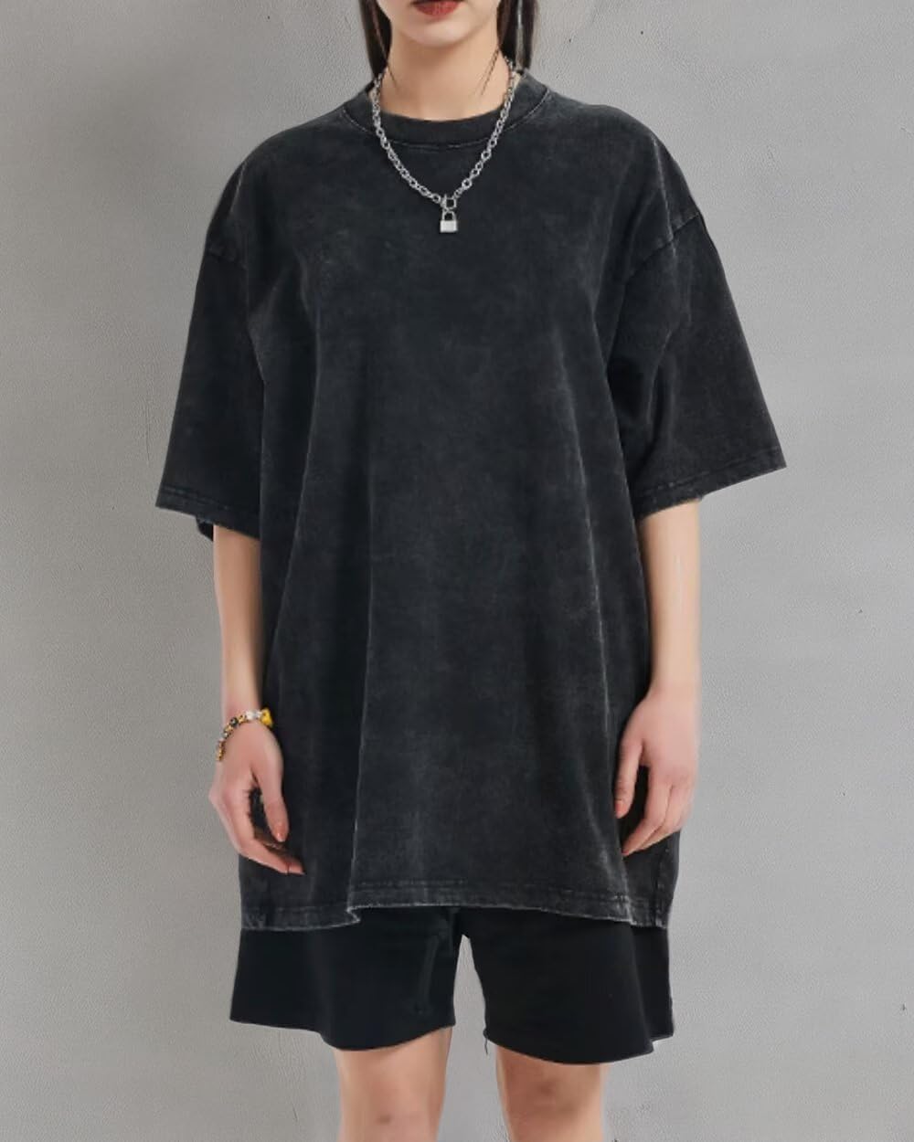 3 Pcs Oversized T shirts for Women Casual Vintage Baggy Boxy Short Sleeve Cotton Tee Shirts Loose Fitting Tops - Image 6