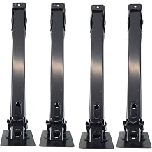Class A Customs | 4 Pack Long 1,000 lb. Capacity RV Cargo Trailer Telescoping Swing Down Jacks 16" - 22.5" Extended 1319410-1622-4PK