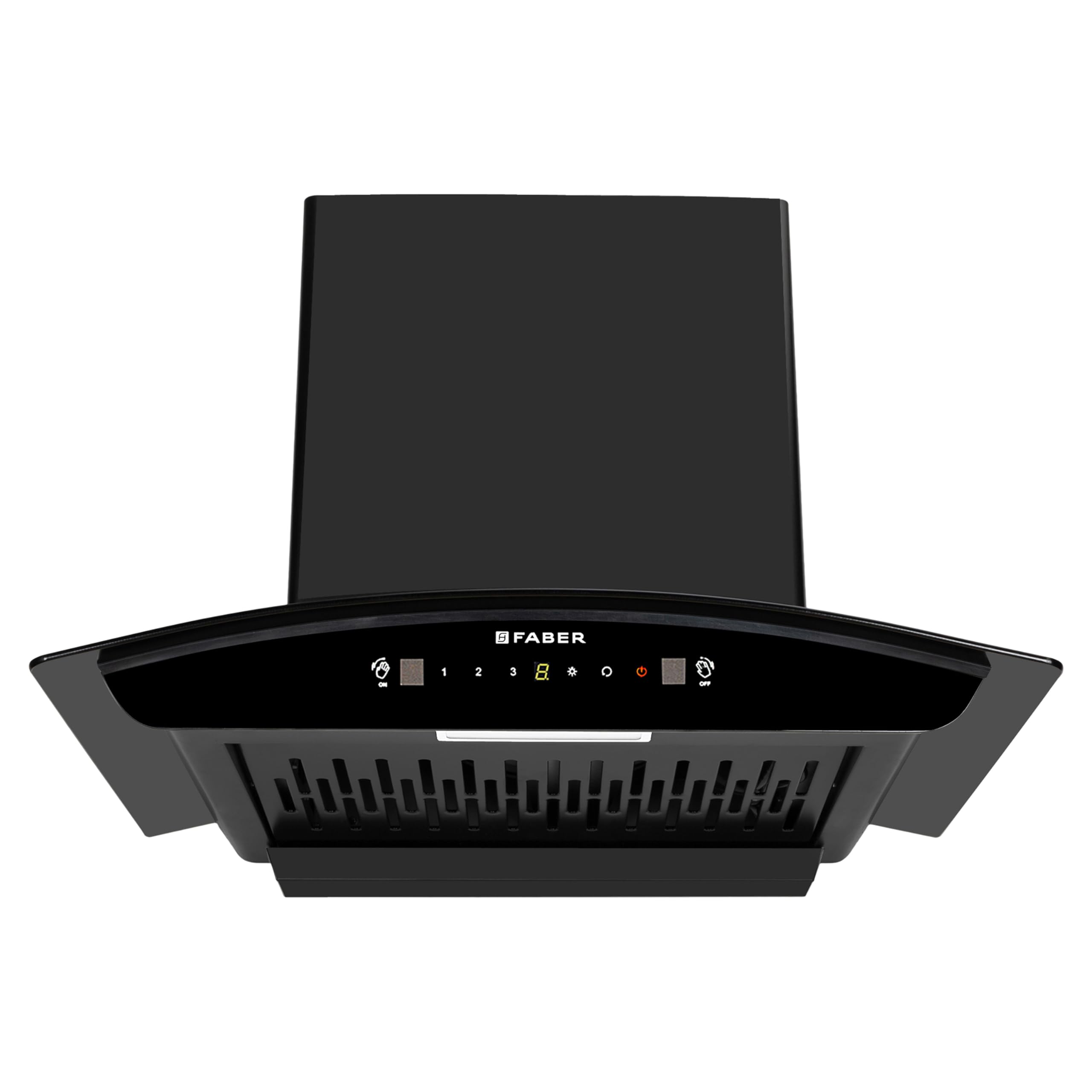 Faber Sydney 60cm 1200 m³/hr Autoclean Kitchen Chimney |Curved Filterless with Oil Collector| Touch & Gesture Control | 8Yr Motor Warranty, 2Yr Comprehensive by Faber|Hood Sydney IN HC SC FL 60, Black-image-21