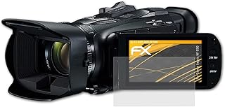 atFoliX Screen Protector compatible with Canon Legria HF G50 Screen Protection Film, anti-reflective and shock-absorbing FX Protector Film (3X)