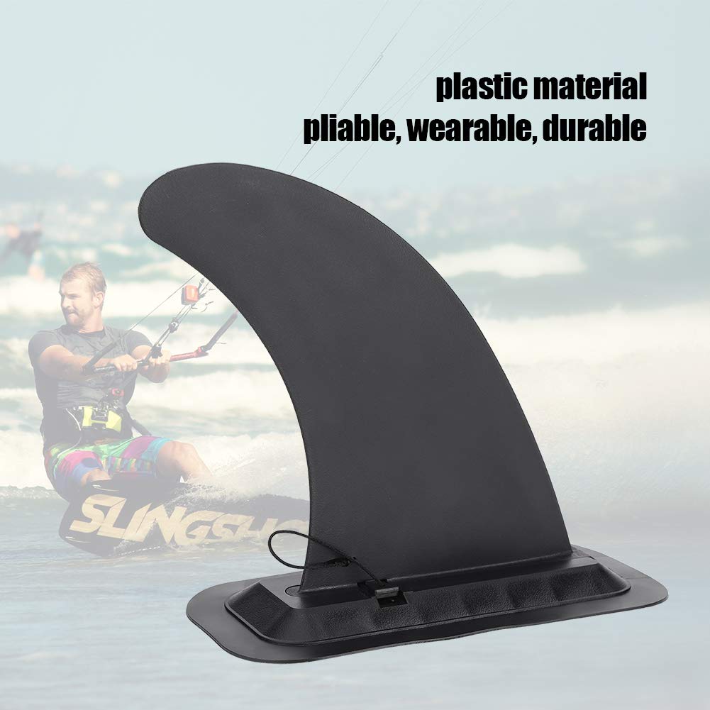 2 Pezzi Pinna per Tavola da Surf, Pinna per Spartiacque da Surf, Sostituzione Pinna per Tavola da Paddle Gonfiabile, Tavola da Stand Up Paddle Tavola da Surf Tavola da Surf Timone di Coda in Plastica