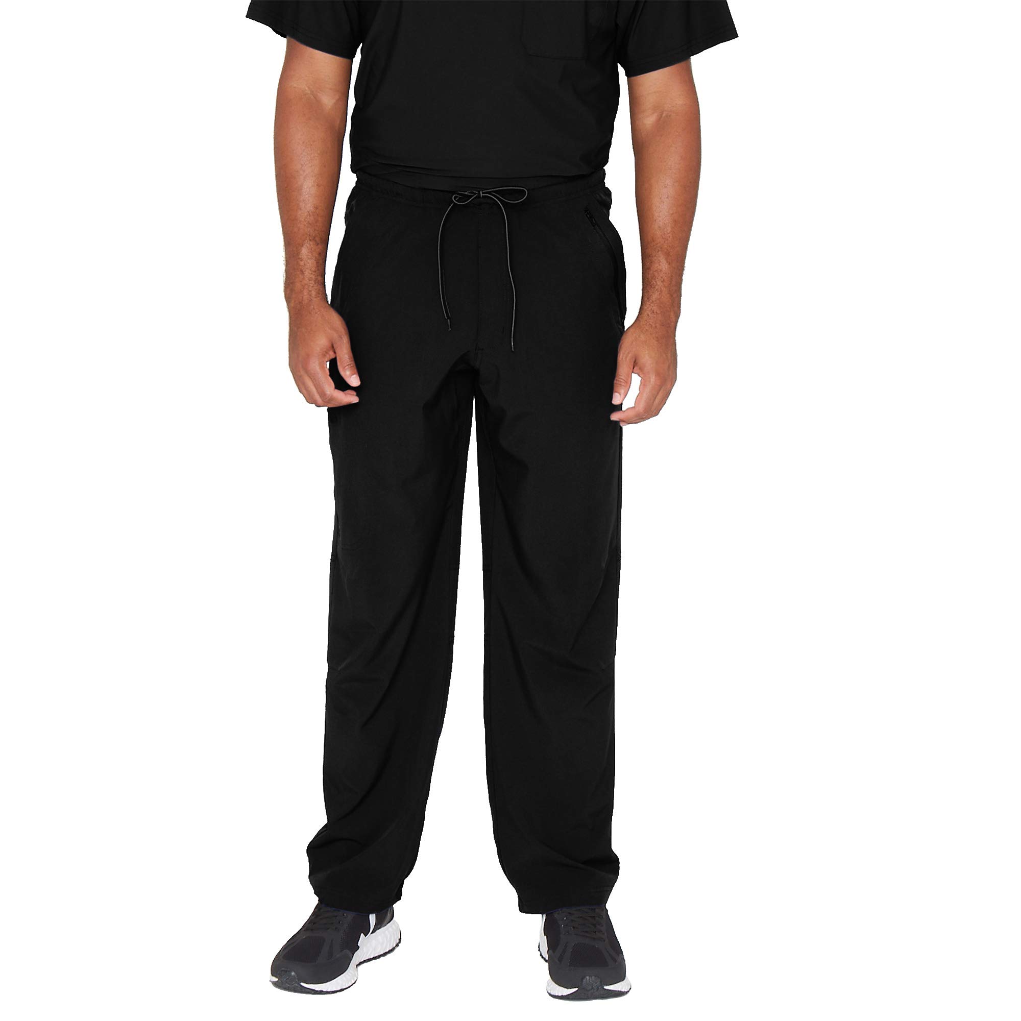 BARCOONE 7-Pocket Cargo Performance Zip Fly Pant for Men - Medical Scrub Pant