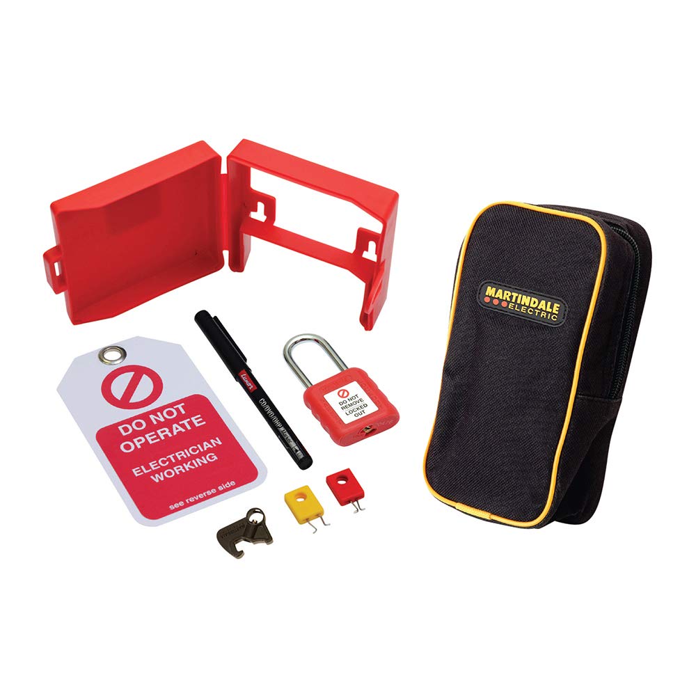 Martindale Electric Yellow/Red/Black Gas Engineer Lock Out Kit