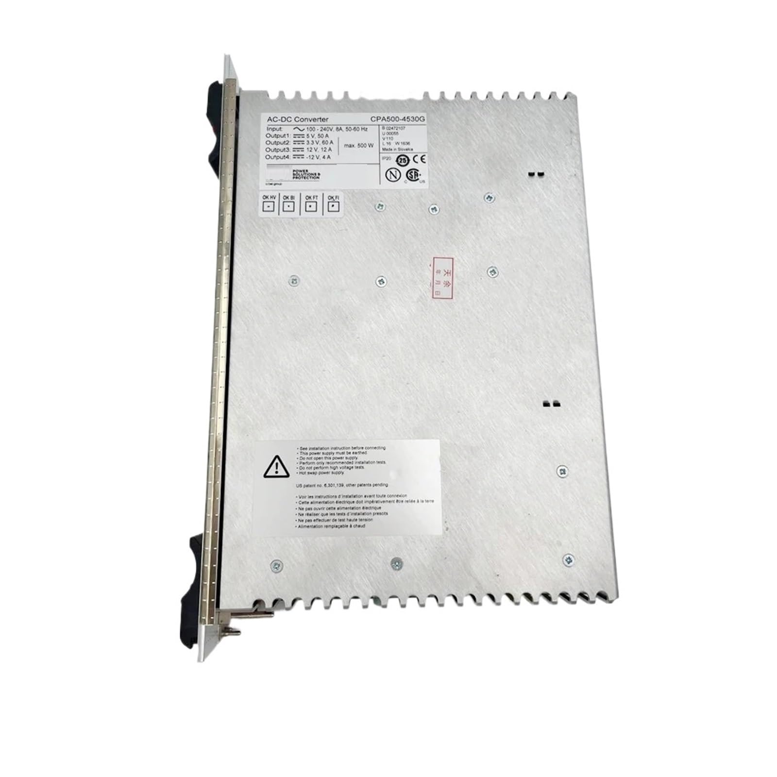 XDDQWSWA Power Supply CPA500-4530G