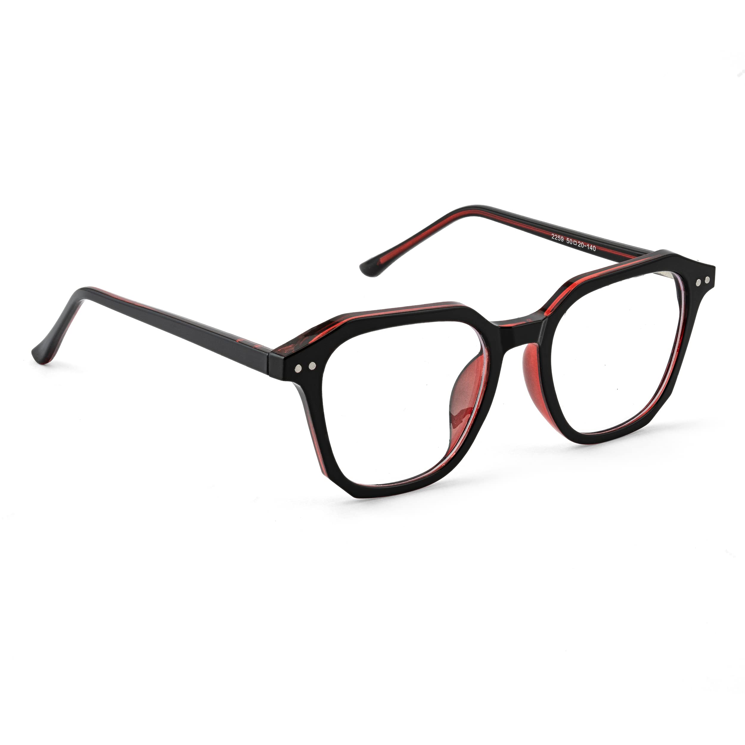 ROYAL SON Transparent Lens Computer Eyewear For Eye Protection Men Women (B0BPMJNVGQ) Amazon Price History, Amazon Price Tracker