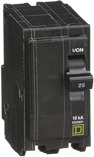 Circuit Breaker, 25A, 2P, 10Ka, 120/240Vac
