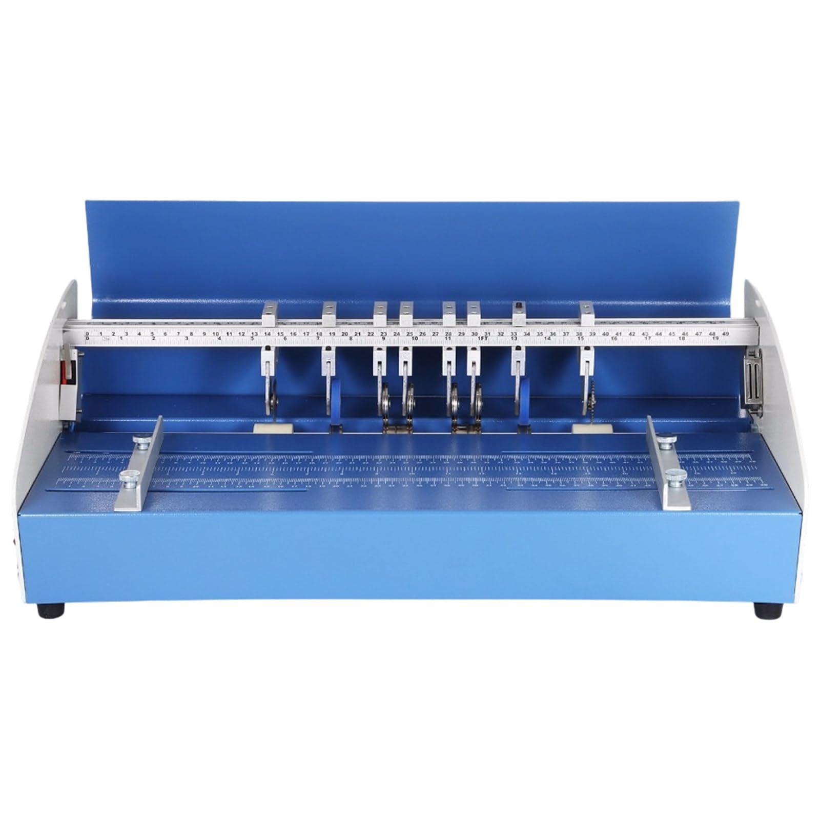 Maszyna do składania papieru, 52 cm automatyczna maszyna do perforowania i składania biletów, dokumentów, zaproszeń, kart i zdjęć - funkcjonalność 3 w 1