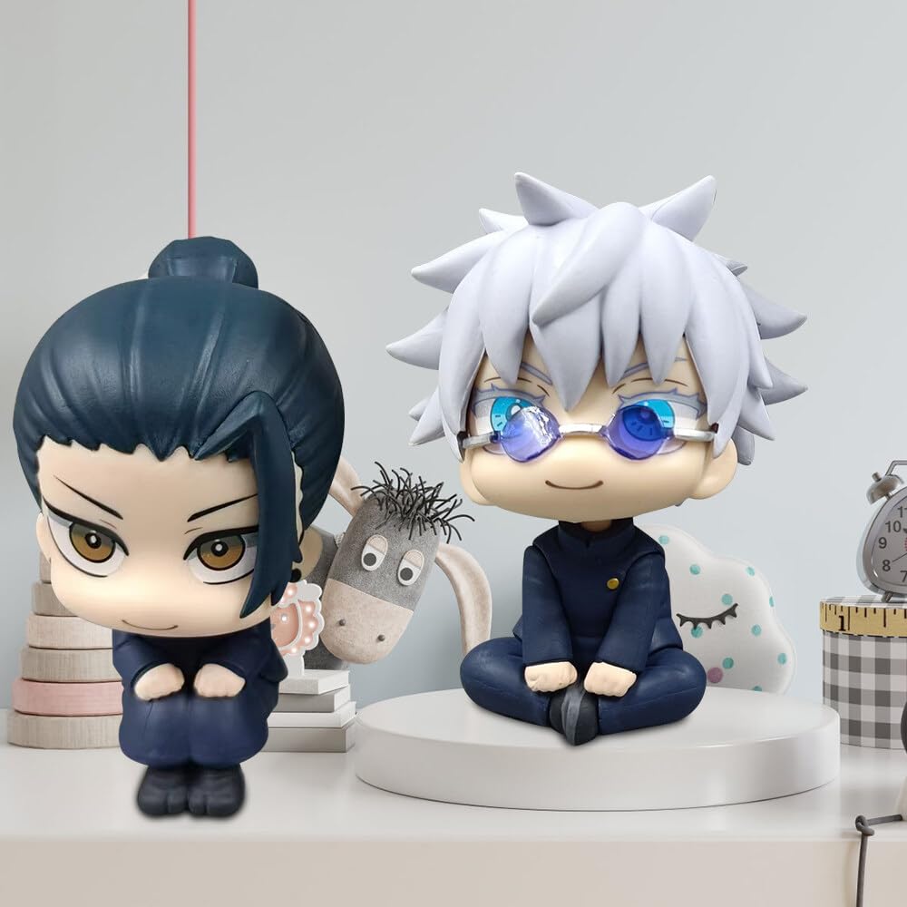 ADDLIVE Geto Suguru Gojo Satoru Figurines d'anime Lot de 2 PVC Collection